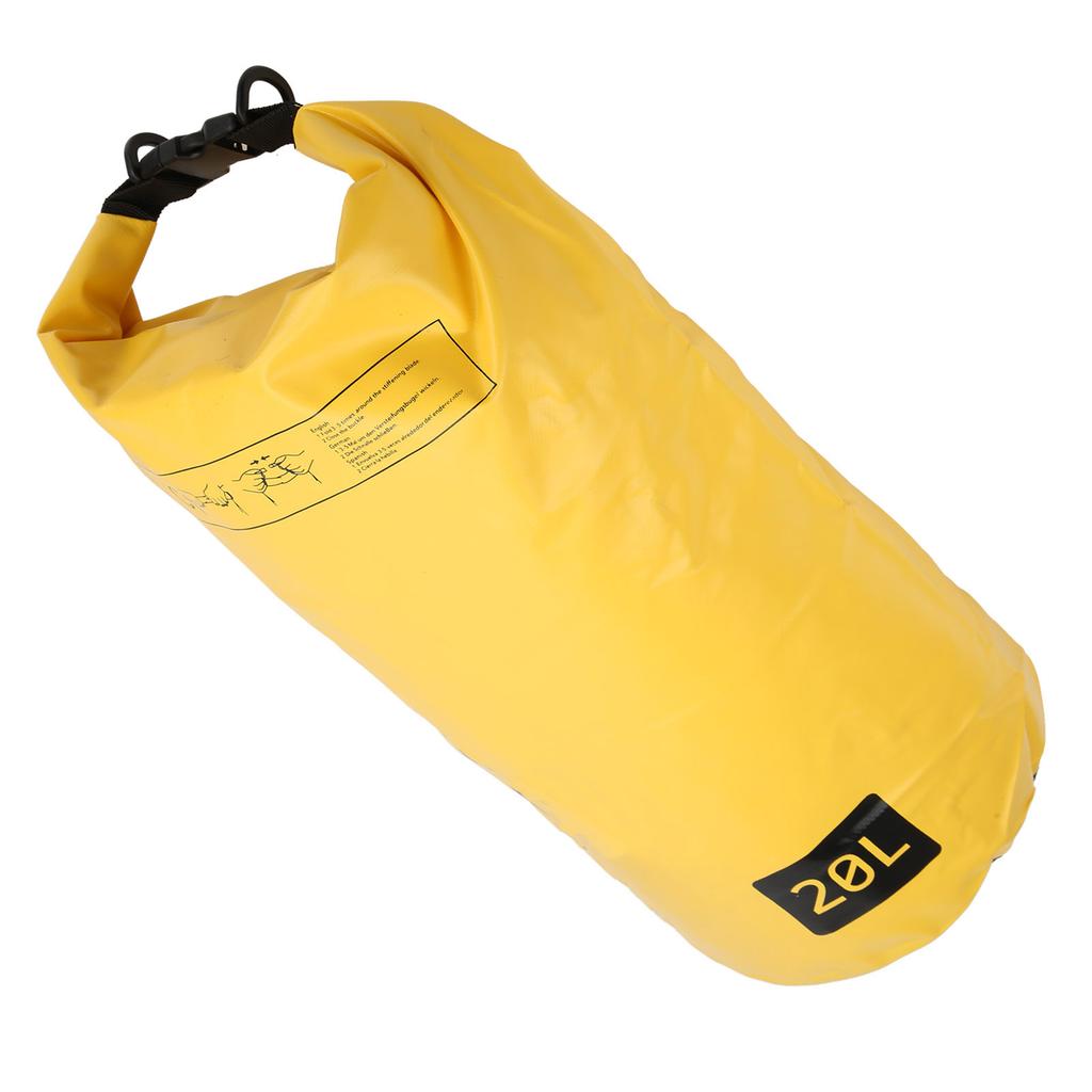 Schleppseil Sandsack PVC Sandanker-Set Wasserdichte Trockentasche Dockleine für Kajak Kleine Boote 20L