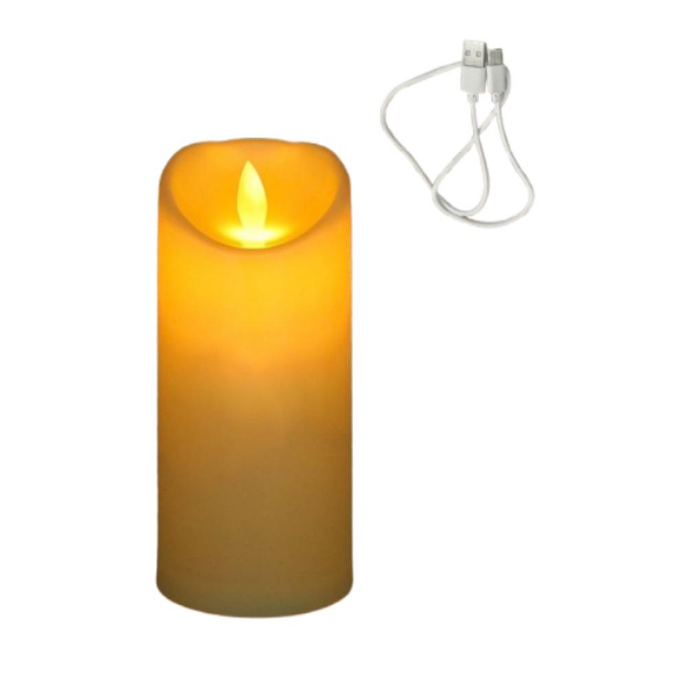 Creative Warm Glowing Candles Flameless Swing Flameless Candles Decorative Props