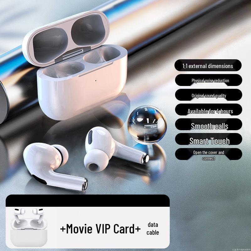 

2025 True Wireless Bluetooth Earbuds: High-Quality Noise Cancelling, Mini In-Ear Sports Design for Apple & Android.