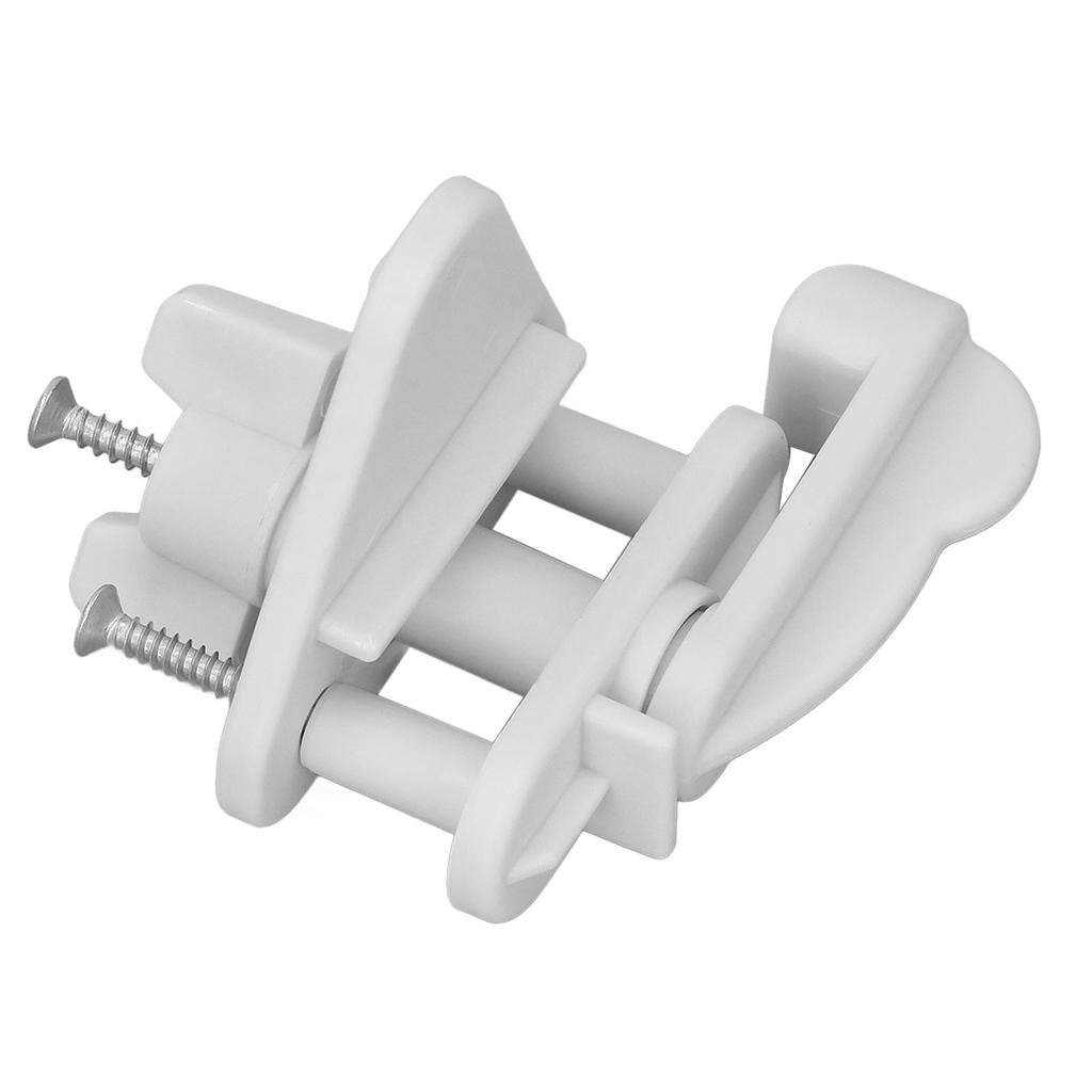 2 Set Pontoon Boat Gate Latch Square Frame Pontoon Boat Replacement Door Latches for 1 to 1.25in