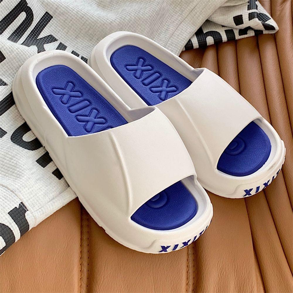 Altezza Zeppe Pantofole da Casa Estive da Spiaggia Scarpe da Donna 2024 Uomo Sandali da Casa Rosa da Interno con Elegante Scarpa B I