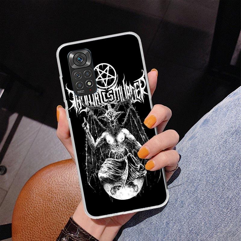 Satanic Goat Satan Devil Phone Case For Xiaomi Redmi Note 15 14 13 12S 12 11 Pro Plus 14S 11S 11E 10 10S 11T 5G Personalized Cov