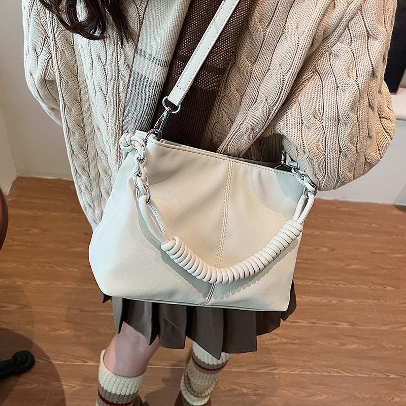 Femeii geantă de mână de umăr simplu retro moale geantă de mână de mare capacitate geantă de mână de călătorie geantă de mână de mână de călătorie