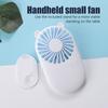 Portable Mini Fan Handheld USB Chargeable Desktop Fans 3 Mode Adjustable Summer Cooler For Outdoor Travel Office