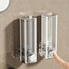 Dispensator Transparent de Dezinfectant pentru Mâini Montat pe Perete Rezistent la Spargere Suport Durabil pentru Săpun pentru Toaletă Publică Centru Comercial