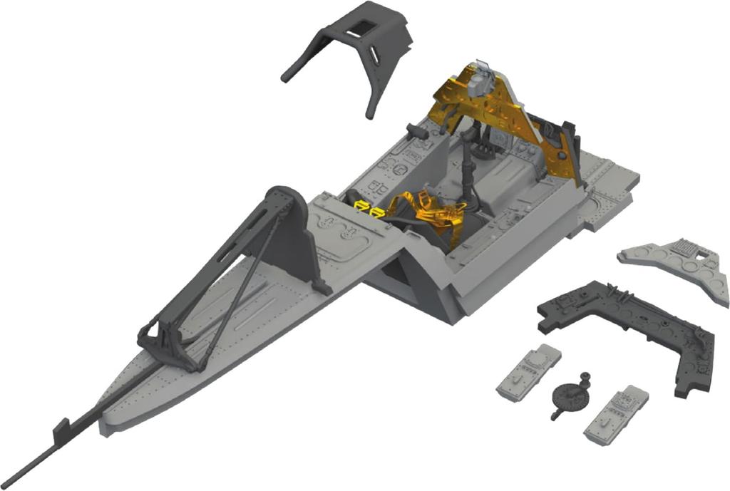 Eduard Cockpit Plastic Model Parts EDU6481104 1/48 Fw190A-4 (for Eduard) (Airplane)