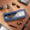ProCase Wooden Watch Watch Display Case with Glass Lid Men's Box, 6-Slot
