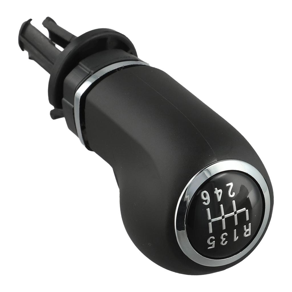 Smooth Driving with Custom Fit Black and Silver Gear Shift Knob For Opel