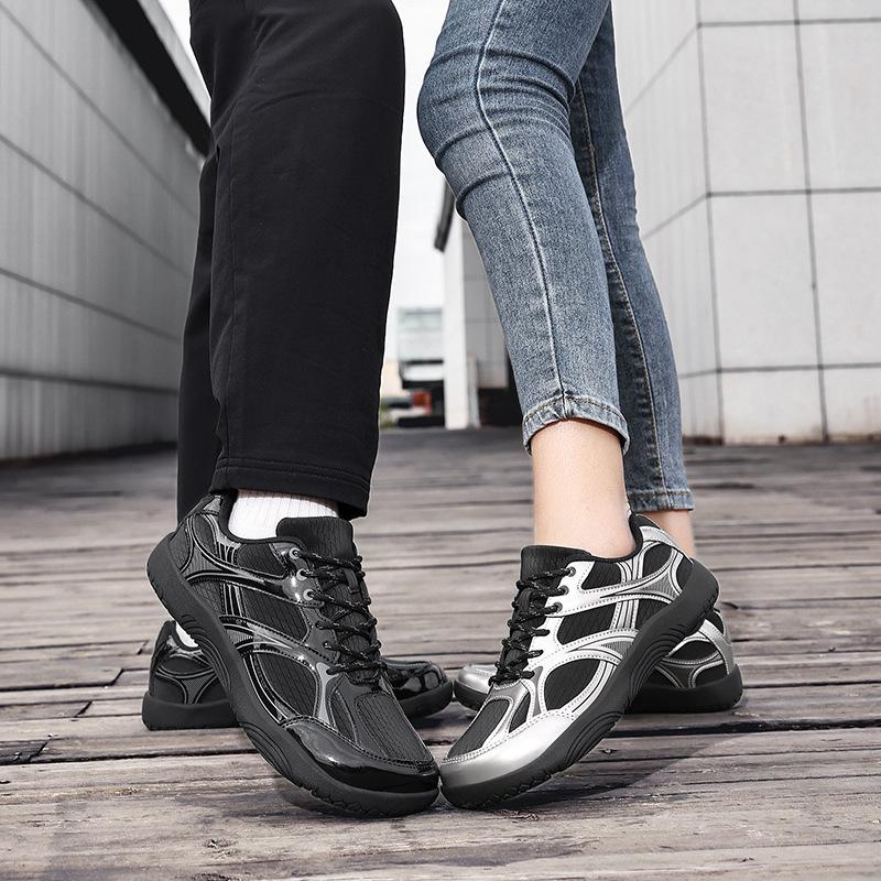 Johnny Danley leather surface waterproof lightweight sneakersSoft soles spring and autumn casual shoes non-slip running shoes