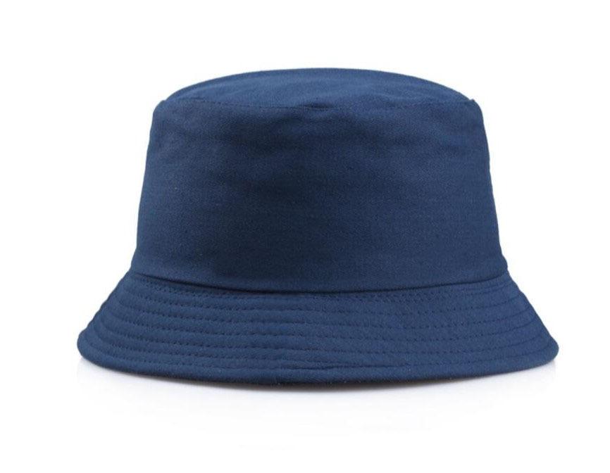 One Piece Custom Bucket Hat For Kids Bob Parent-child Panama Solid Wide Brim Cotton Cap Unisex Sunbonnet Fedoras Fisherman Caps