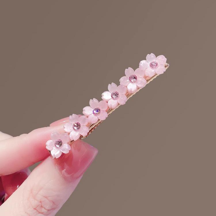 Elegant 2025 Korean Bow Pearl Rhinestone Hair Clip - Internet Celebrity Style