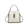 New Summer Genuine Leather Women's Bag High-end Large Capacity Bucket Bag Retro Versatile One-shoulder Crossbody Bag