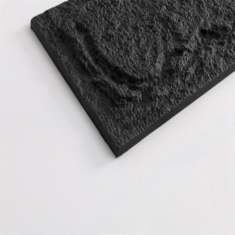 

25X45cm 3D Stereo Sxp Pu Imitation Rock Brick Wall Panel Wall Stickers 2cm Thicke Simulated Stone Slate with Self-Adhesive 1PCS