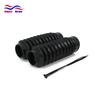 Motorcycle Rubber Front Fork Dust Cover Gaiters Gators Boots Shock Absorber 49MM For Harley Dyna FXDWG 2007 2008 2010 2011