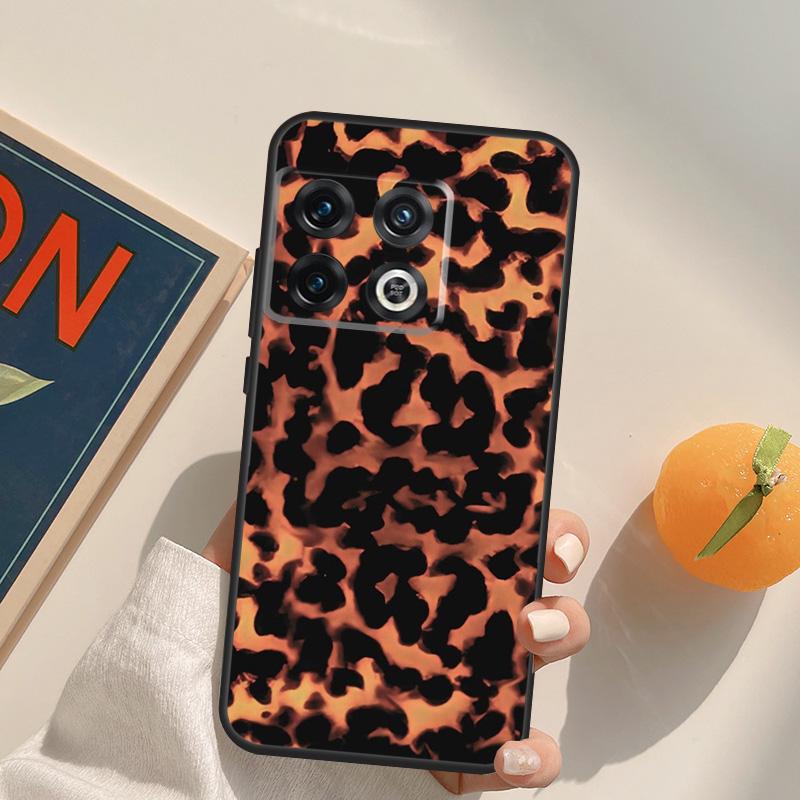 Vintage Tortoise Shell Case For OnePlus 15 13 12 11 13R 12R 10T 8T 13T OnePlus Nord 5 CE 3 2 4 Lite N20 N30 Cover