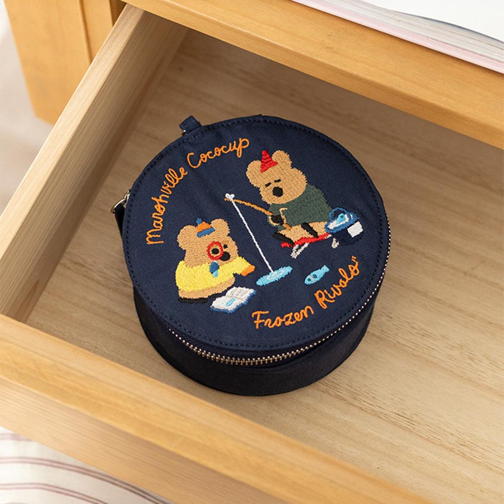 DinoTaeng CoCo Cup Round Pouch