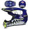 Four Seasons Motorcycle Off-road Helmet for Men and Women, Electric Bike Helmet, Mountain Bike Off-road Helmet, Racing Speed Descent Pedal