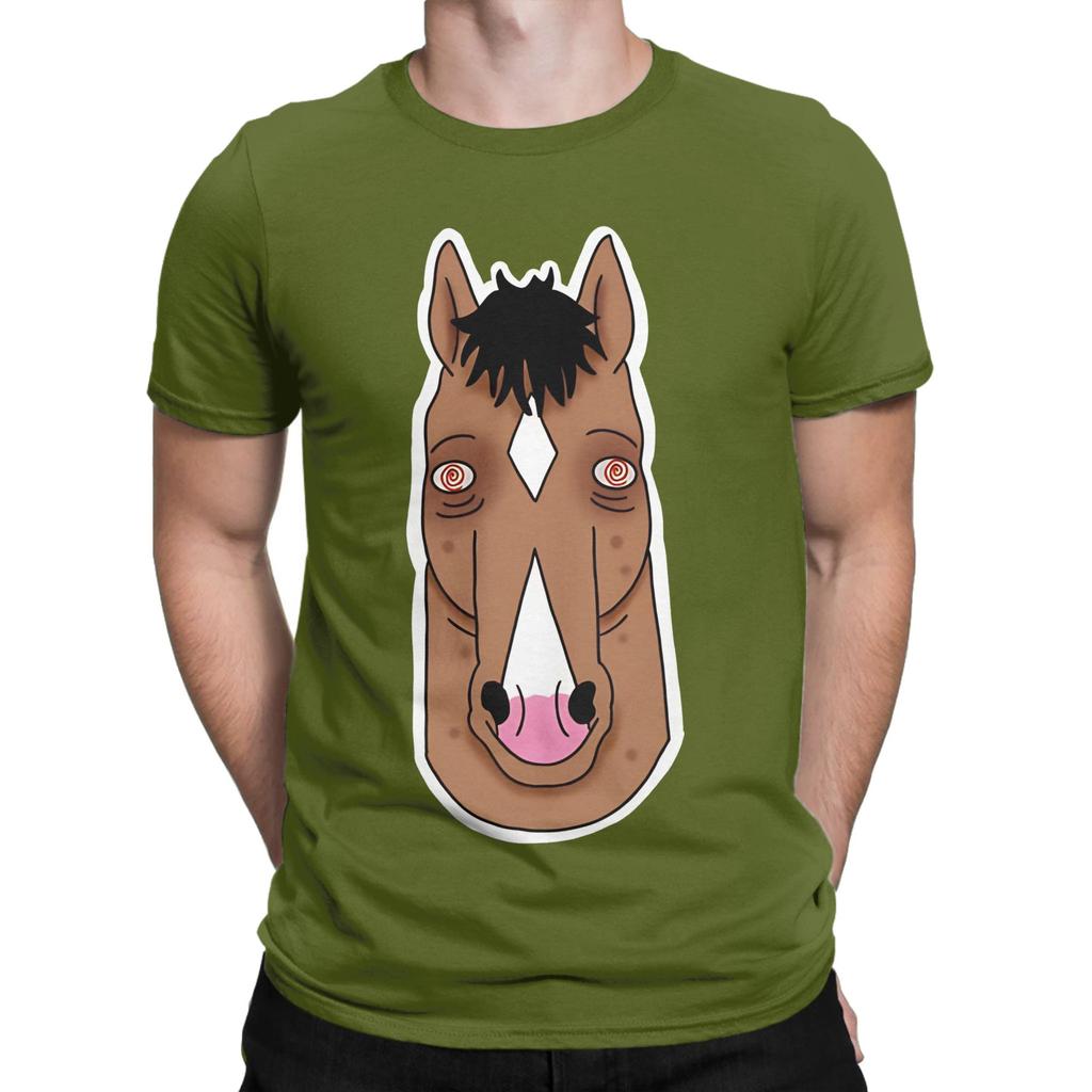 Crazed B BoJack HorseUnisexs Graphic 100 Cotton TShirt BBoJack HorseUnisexs Tops Tees For Unisex