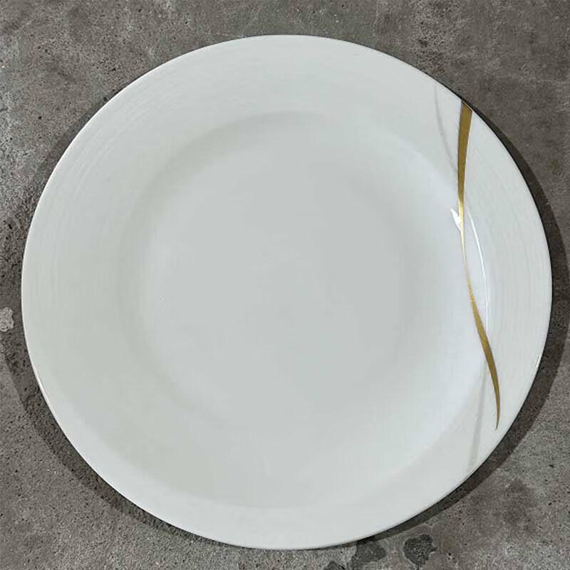 

Debo Twill Ribbon 8-inch Shallow Plates