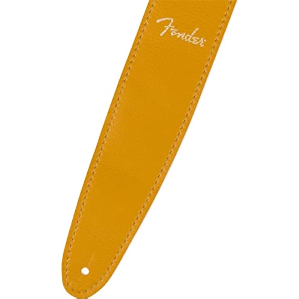 Fender USA Vegan Leather Strap, Butterscotch, 2.5"