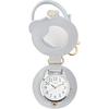 Fieldwork Women's Analog Pocket Watch with Magnifying Glass, 2x Magnification, Strap Included, Bag Charm, Anipe, Long-tailed Tit, Blue, MKK3017-2