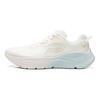 Li Ning Cushioning Slip Resistant Abrasion Resistant Lightweight Low Top Casual Running Shoes Women's Mist White ARSW108-1