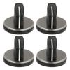 4 Pcs Stove Cooker Knobs Gas Stove Knob Replacement Ignition Buttons Cookware Parts Kitchen Gadgets Durable Fireproof Plastic
