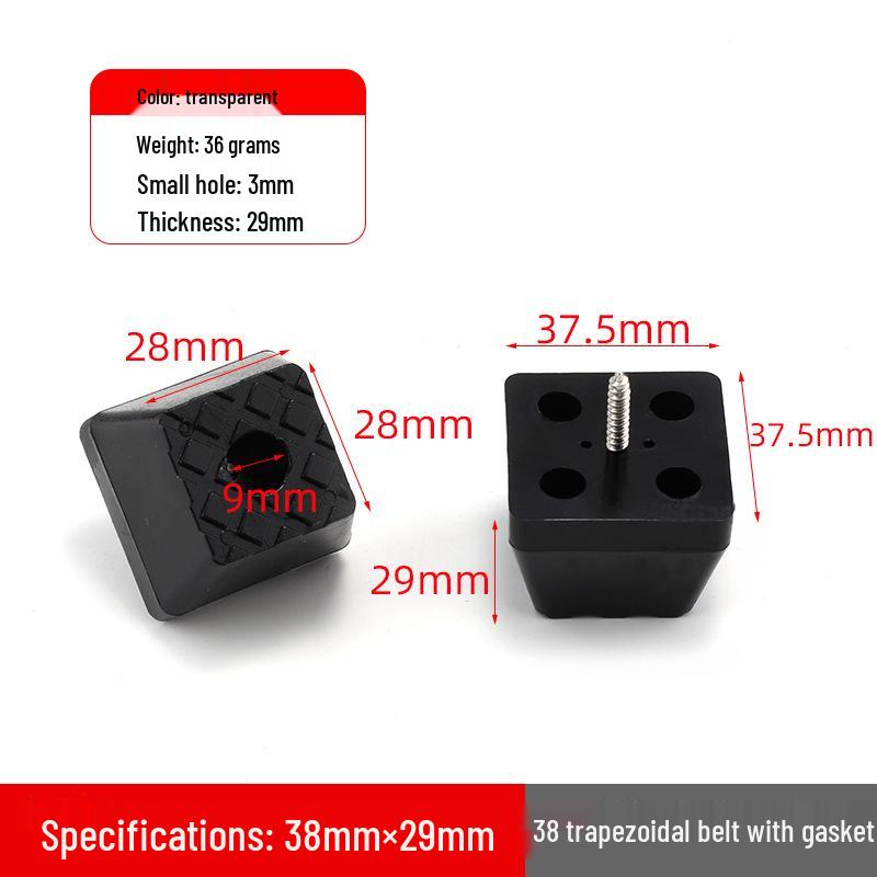 Transparent Non-slip Silicone Rubber Feet Pads for Furniture