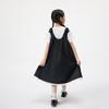 Girls' Summer Sleeveless A-line Dress with Bowknot