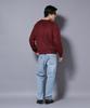 Nano Universe Pullover Size S Bordeaux Men's Mohair-Like Knit, (103), (672-5222219)