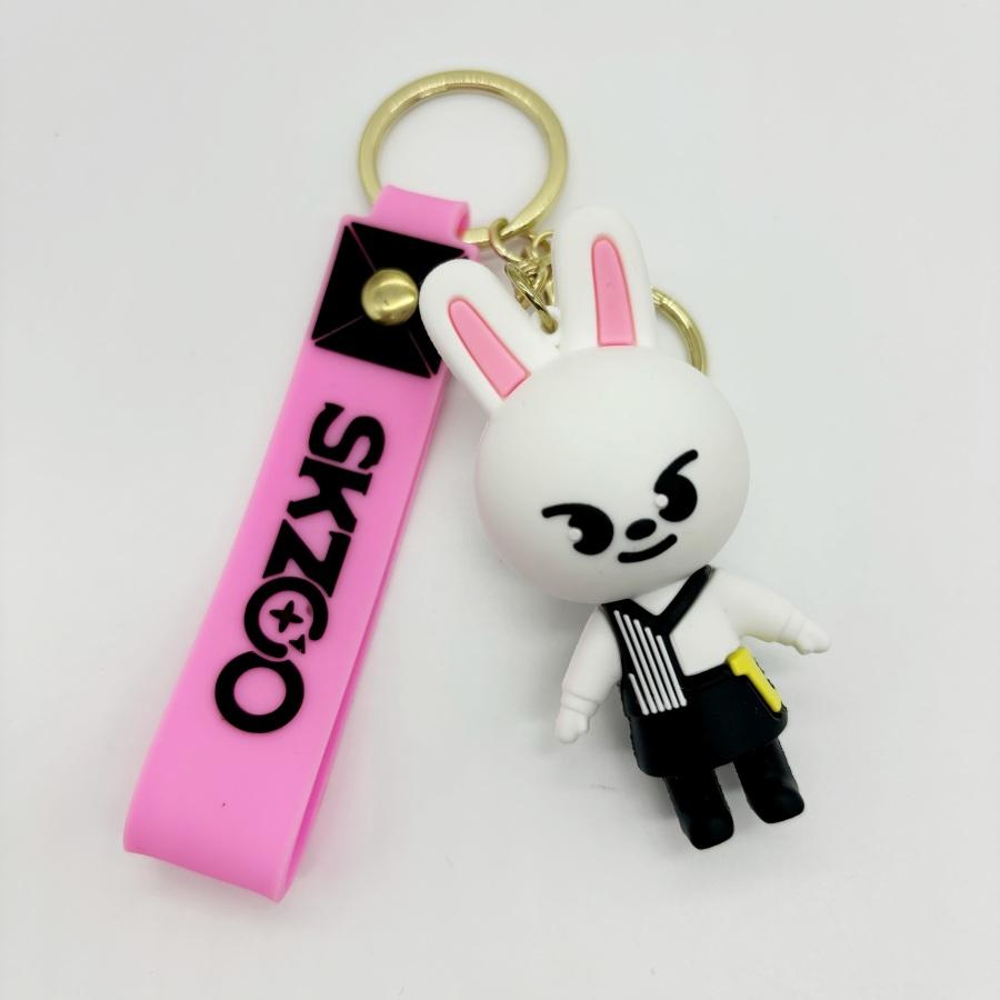 SKZ KPOP STAY StrayKid Anime PVC Keychain Music Festival Cheer Accessory, Fan Collectible, Gift, Birthday Present, Couple's Gift