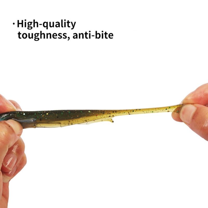 Fishing Lures for Saltwater Paddle Tail Swimbaits T Tail Baits Artificial Baits Fishing Lure for Trout Swim Baits