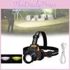 Led Sensing Gesture Headlamp Zoomable Beam Powerful Light Night Lights Fishing