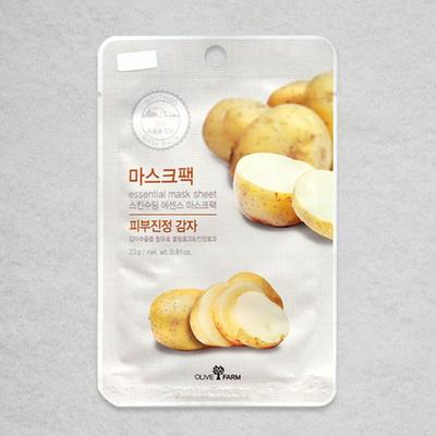 Essentielle Maskenblatt Kartoffel