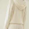 New Women's Cashmere Hoodie & Knitted Wide-Leg Pants Fashion Suit for Autumn/Winter