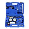 Multi-Function Cylinder Leak Down Tester Automotive Kit Gasoline Engine Compression Tester Dual Gauge Leakdown Detector Tool Set