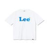 T-Shirts Men's White Crew Neck Moderate LE2302ST03WH00M
