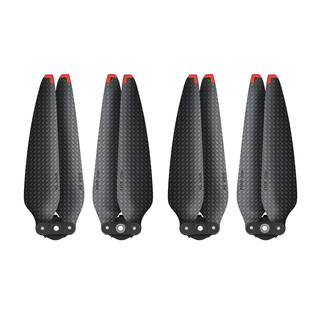 For DJI Air 3 Carbon Fiber 8747F Propeller Hard and Durable Lightweight Propellers Foldable Props 2-Blades Air 3 Drone Accessory