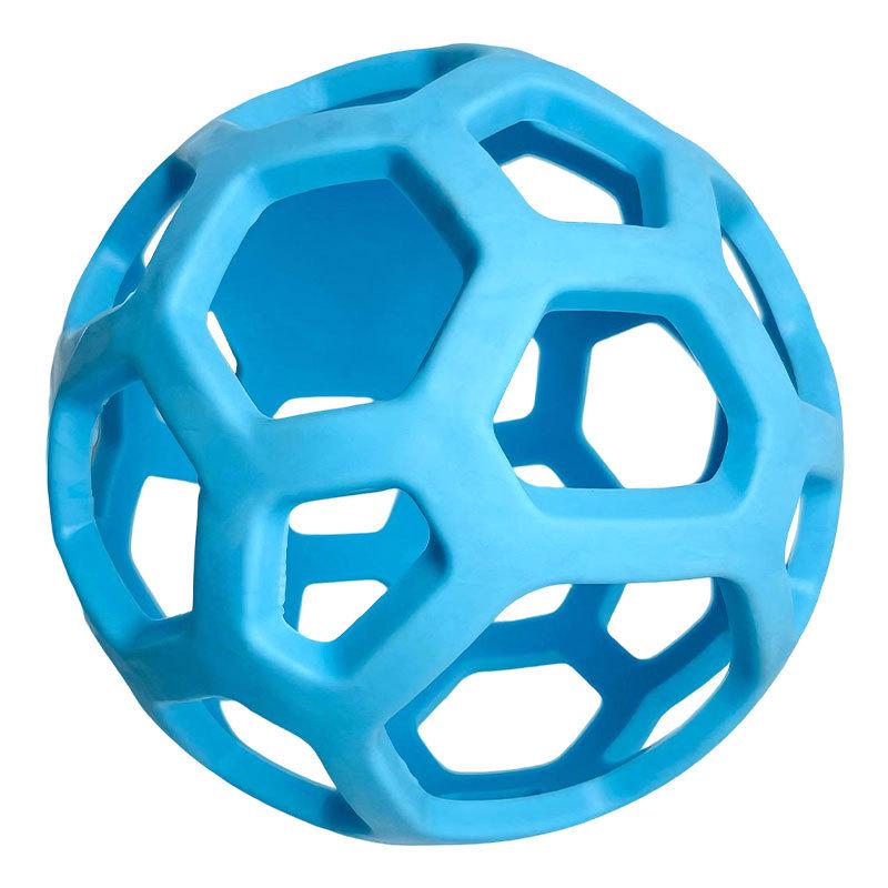 Interaktivní dutý míček z TPR gumy pro psy - Odolný proti skusu a šetrný k prořezávání zubů