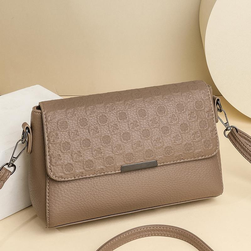 Women's Bag PU Middle-aged Mother Bag Shoulder Bag Crossbody Bag