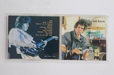 CD KEITH RICHARDS - Paris 1992 DP9306 Digger Producti 1993 Luxemburg Rock Gebraucht
