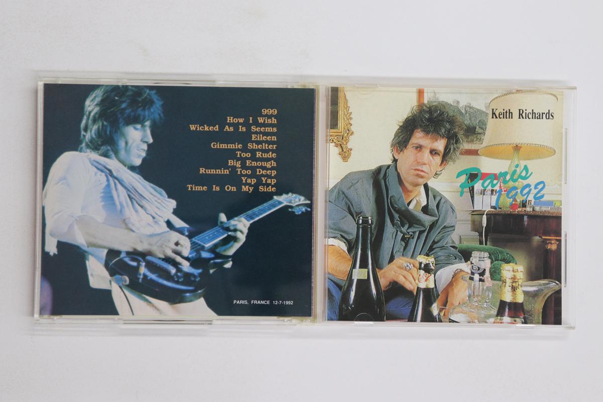 

CD KEITH RICHARDS - Paris 1992 DP9306 Digger Producti 1993 Luxembourg Rock Used