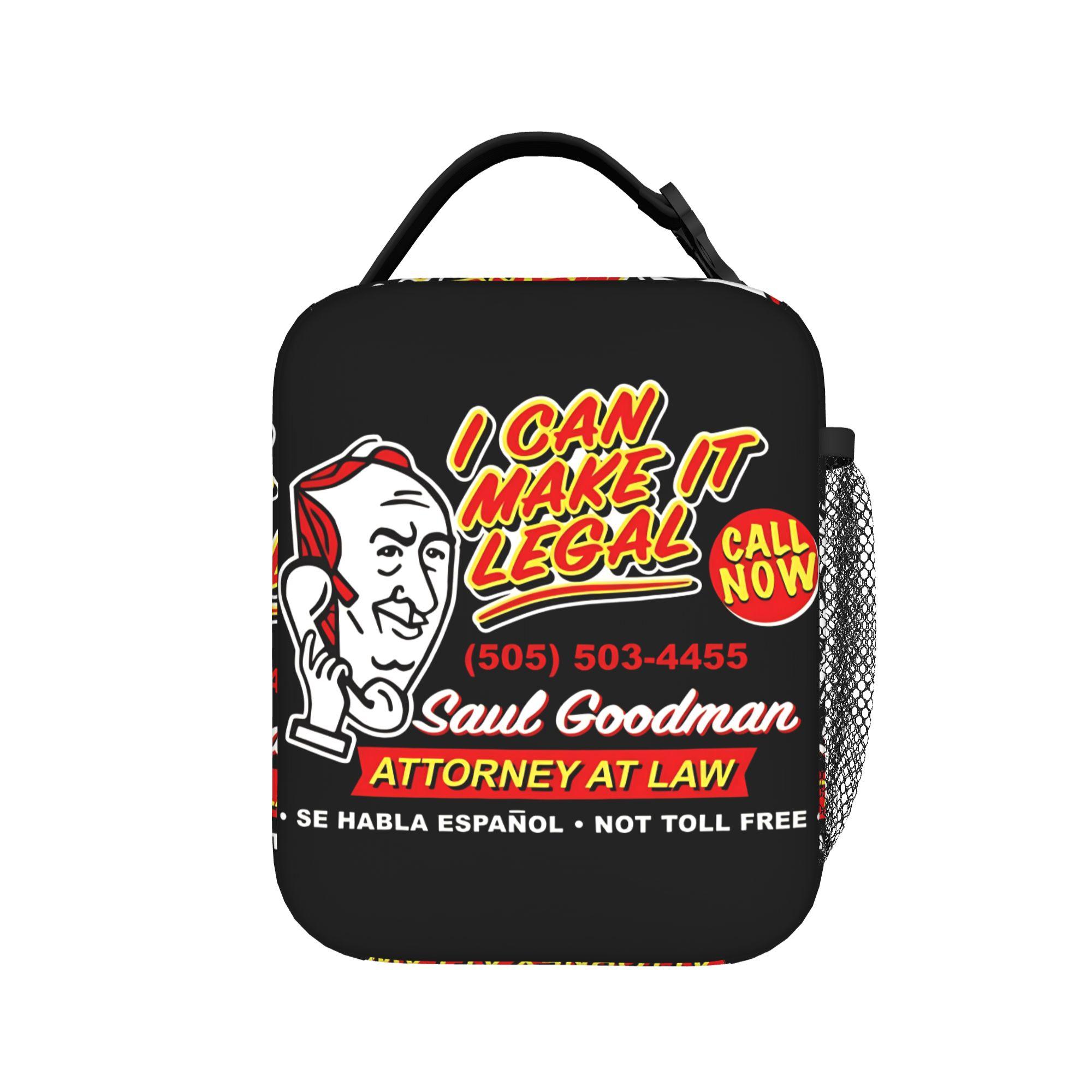 I Can Make It Legal Dks Breaking Bad Lunch Bag Picnic Lunch Box For Women Cute Graphic Thermal Lunch Bags Oxford Cooler Bag One Size