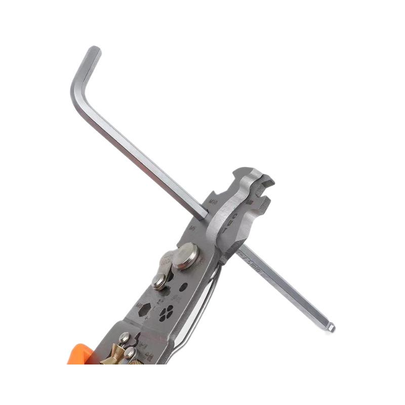 German Import 28-in-1 Heavy-Duty Multifunctional Wire Stripping & Cutting Pliers