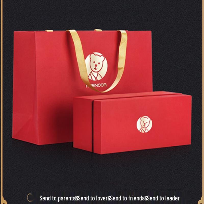 Zhi Shi Double-Layer AG Antibacterial Insulated Glass Water Bottle