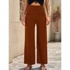 JPNTKY Women's Fashion Casual Solid Color Print Pants & Capris