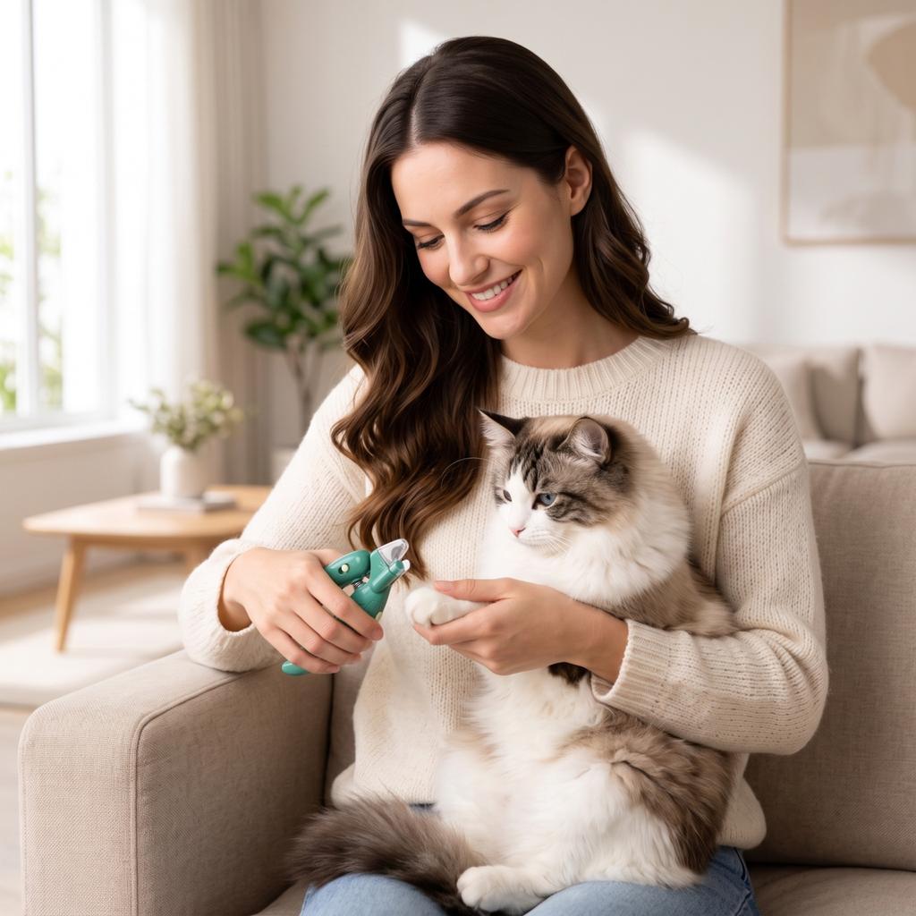 -in-the-Dark Pet Nail Clippers for Cats and Dogs – Lighted Nail for Small Animals