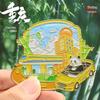 Chongqing Scenic Spot Colorful Metal Refrigerator Magnet Souvenir