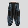 INCERUN Mens Ethnic Paisley Print Casual Loose Baggy Harem Pants Trousers