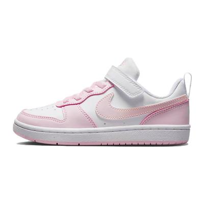 (PS) Court Borough Low Recraft 'Pink Foam White' Kids' DV5457-105